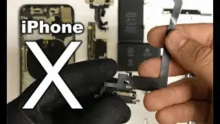 How to Replace Repair the Charger Port -  iPhone X