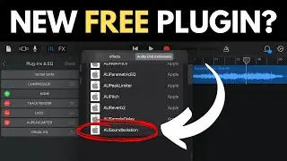 New SECRET plugin for GarageBand iOS