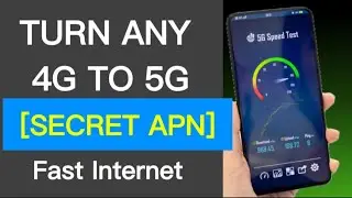 Unlock High-Speed Mobile Internet: Secret APN that Converts 4G to 5G | Any Network