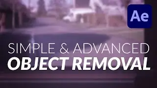 How To: Simple & Advanced Object Removal Tutorial for Video in After Effects and Mocha