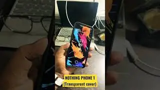 Best transparent cover for nothing phone 1 #youtubeshorts #nothingphone1 #backcover #kapaver