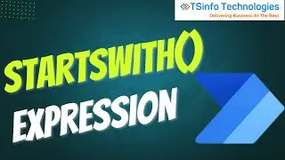 Power Automate StartsWith Function/Expression | String Function (startsWith) in Power Automate