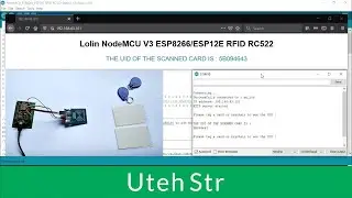 Arduino | NodeMCU ESP8266/ESP12E with RFID RC522 | UID / ID Scanner