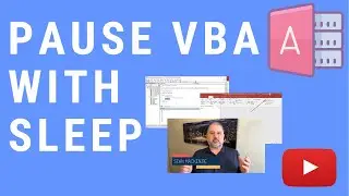 How to Use Sleep to Pause VBA in MS Access