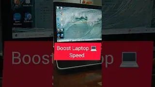 How to Boost Laptop speed 💻 🚅 #laptoptricks #LaptopLifeHacks  #ProductivityTips #LaptopSecurityTips