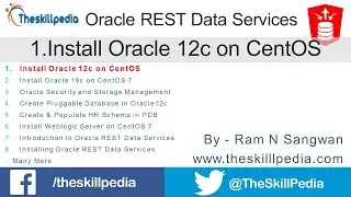 ORDS Oracle Tutorial 1 Install Oracle 12c on CentOS 7 | oracle ords | Oracle REST Data Services