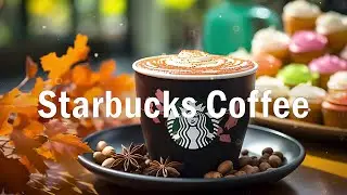 Happy Morning Jazz Music - Starbucks Coffee Shop Music Playlist 2024 - Smooth Bossa Nova Piano Music