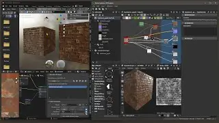 Videoguide - From Substance Designer to Blender, Export Textures for Material, Sbsar Format Addon