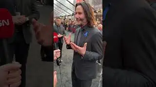 Im IGN #KeanuReeves #johnwick #redcarpet #movies #shorts