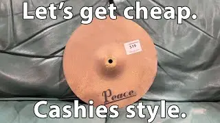 I bought cymbals from Cash Converters.