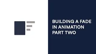 Implementing a reusable fade in animation part two