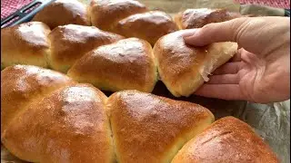 Пуховые пирожки с картошкой в духовке Buns