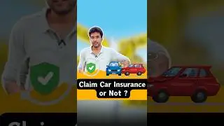 Claim Car Insurance or Not? #finance #money #insurance #gkhindi #gkindia #basicgyaan