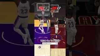 NBA 2K24 Best Layup Packages VS: Lebron James in 2K #2k24 #2k #nba