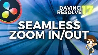 Creating a SNAP ZOOM IN/OUT with FUSIONS BEST NEW FEATURE in Davinci Resolve 17