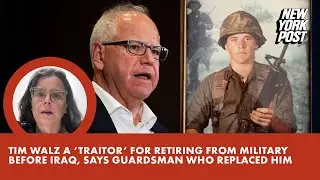 Tim Walz a traitor for retiring from military before Iraq, says guardsman who replaced him