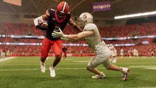 Syracuse vs Stanford - NCAA Football 9/20 Full Game Highlights (College Football 25 Sim)