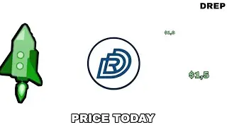 DREP (NEW) COIN HIT TARGET‼️ DREP PRICE GO HIGHER ANALYSIS $1,5 SOON⁉️ PRICE TODAY