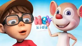 Debajo Un Boton 🐭Canciones Infantiles - HeyKids