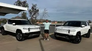 NEW Rivian R1T & R1S Max Pack! First Drive