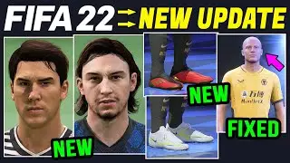 FIFA 22 NEWS | NEW Real Faces, Boots, Kits & Fixes In Title Update #10