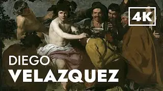 Velazquez's Brushstrokes in Ultra HD: Exploring Timeless Art with Enchanting Soundscapes