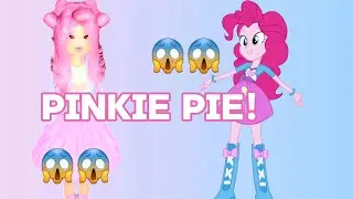 Dressing up as *PINKIE PIE* in DRESS to IMPRESS!!😱😱