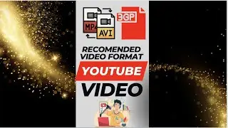 YouTube RECOMMENDED VIDEO FORMAT for Upload | Video Editing