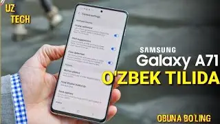 SAMSUNG GALAXY A71 -O'ZBEK TILIDA / SAMSUNG W20 5G NARXI / SAMSUNG REDMI K30 RAQIBINI TAYYORLAMOCHI!