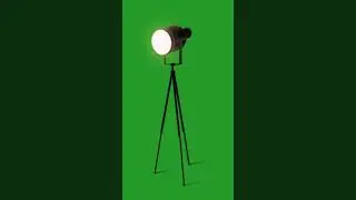 STAGE LIGHTS animation green screen (no copyright)