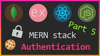 MERN stack secure authentication Part 5 | Registering users | JWT, Cookies, Bcrypt, React Hooks.