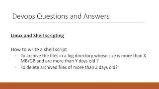 How to write a basic shell script to archive the files in a log directory and to clean the archives?