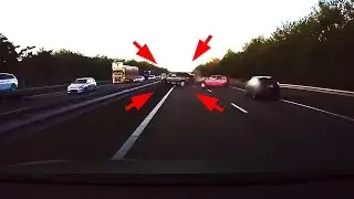 👑 Tesla Autopilot system avoids a crash before it happens