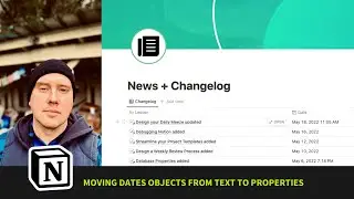 Notion API Adventures: Moving Date Objects from Titles to Date Properties