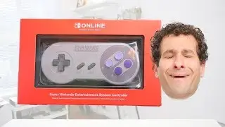 The Super Nintendo Switch controller is so good I CRIED (unboxing review!)