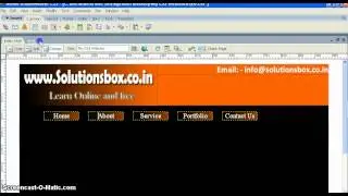 CSS Website Tutorials-4- How to create menu item with CSS.mp4