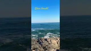 Fall at the New Hampshire Seacoast! #video #waves