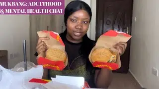 MUKBANG & chats on navigating adulthood, change, mental health and healing. (LIFE UPDATE)