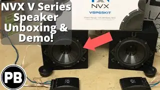 NVX 6.5 Component Speakers Bench Testing! | VSP65KIT