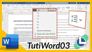 🔵Cómo cambiar el espaciado entre párrafos en Word