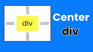 how to center a div in css ( Center a Div and Text Vertically and Horizontally )|