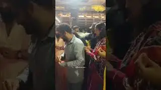 NTR and family in Karnataka famous temple visit