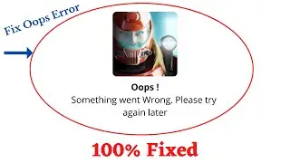 Fix Xenowerk Oops Something Went Wrong Error. Please Try Again Later Problem Error Solved