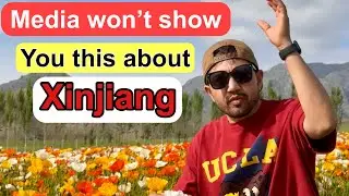 The Sea of Flowers | Real Xinjiang WOW | Pakistani Visits  Xinjiang 🇵🇰 🇨🇳 | Pashto vlog 2