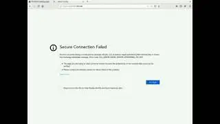 Secure Connection Failed Error fixed in Firefox RHEL