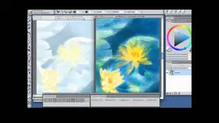 Watercolor Workspace for Corel® Painter™ 12 by Painter Master Cher Threinen-Pendarvis