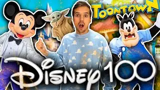 FUI A LA FIESTA DE LOS 100 AÑOS DE DISNEY !! (Disney 100 ) /  Memo Aponte