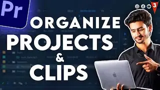 How to Organize Projects and Clips in Adobe Premiere Pro | Class 3