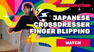 Japanese crossdresser, Haruka, loves to finger blipping with #tatemcrae #youbrokemefirst -  ha823
