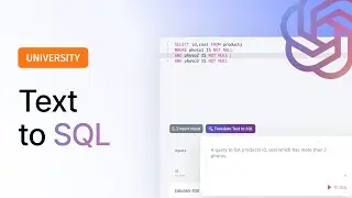 Create custom queries with ChatGPT's Text to SQL